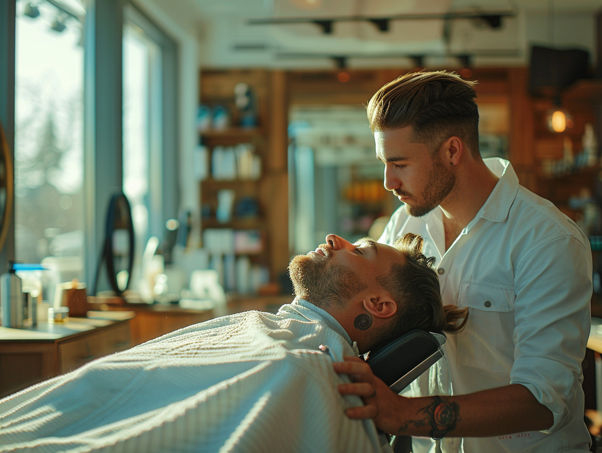 coiffure dégradée