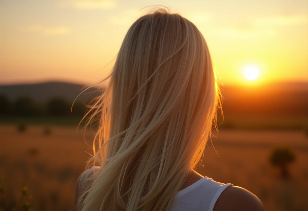 cheveux cendrés